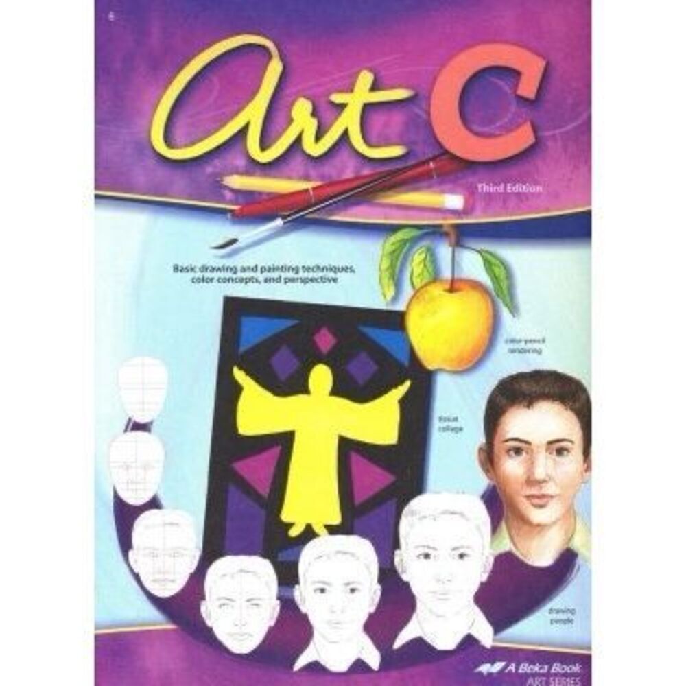 Brand New Abeka 6th Grade 6 Art C Student Textbook Workbook